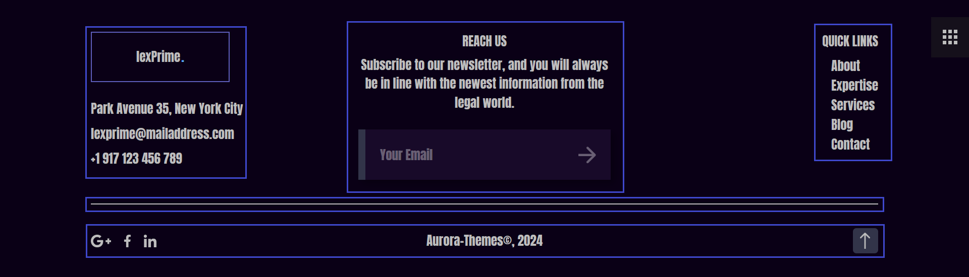 Footer